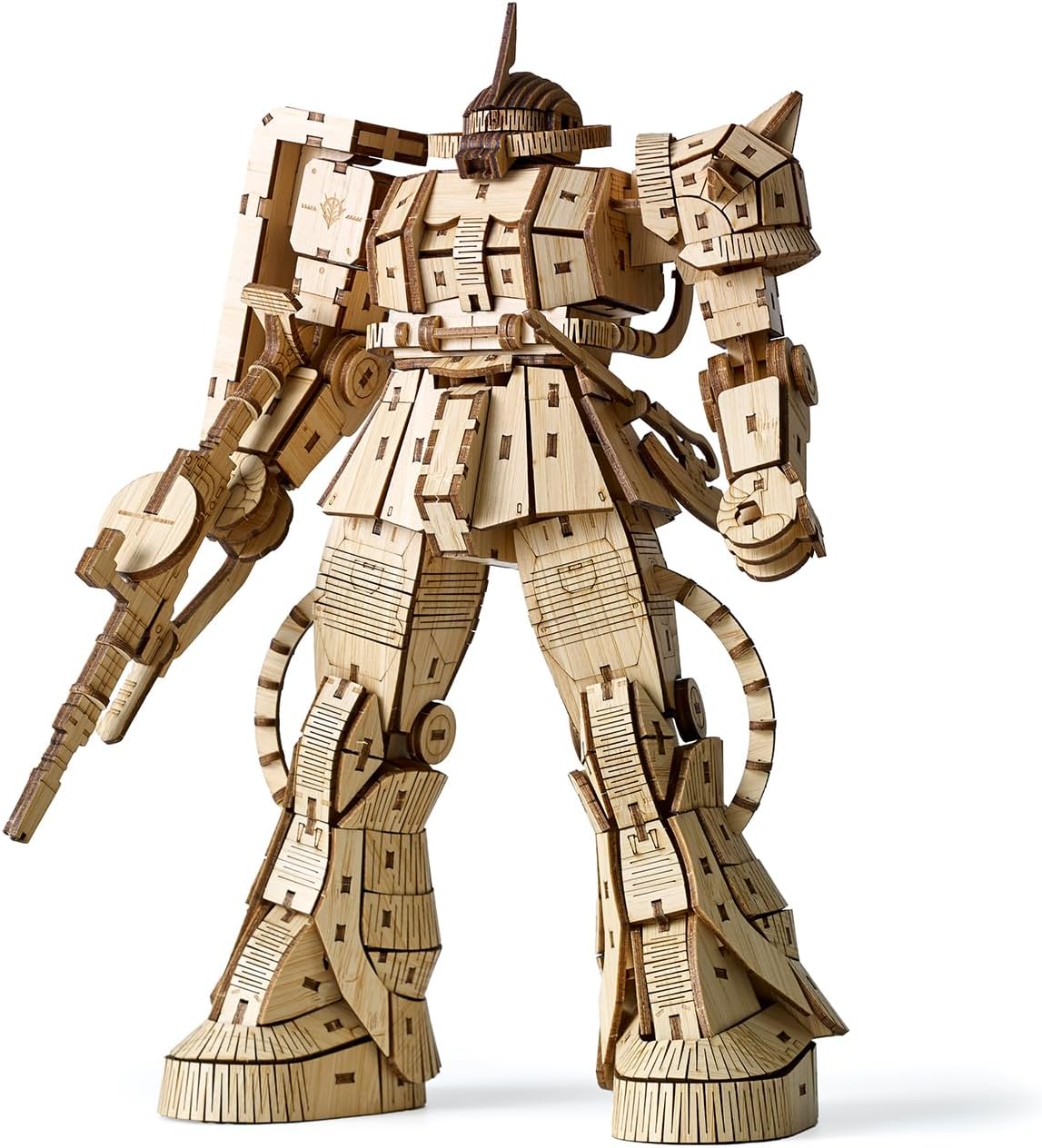 シャア専用ザクII 竹製 3D 立体パズル