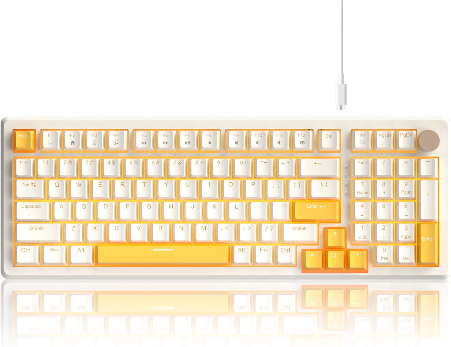 MageGee 98キー メカニカルゲーミングキーボード