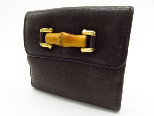 バンブー Wホック財布